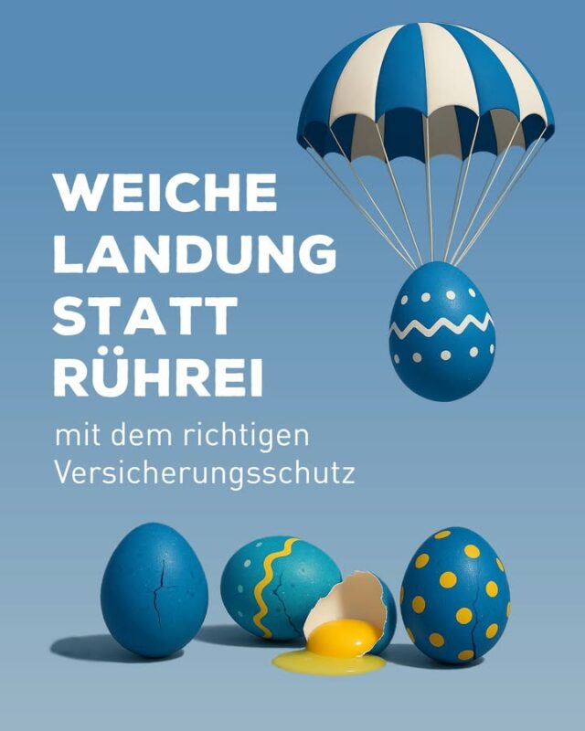 𝐅𝐫𝐨𝐡𝐞 𝐎𝐬𝐭𝐞𝐫𝐧 𝐨𝐡𝐧𝐞 𝐁𝐫𝐮𝐜𝐡𝐥𝐚𝐧𝐝𝐮𝐧𝐠 🐣

Nicht jeder hat das Glück, weich zu landen 🍳– es sei denn, man ist gut versichert. Mit dem richtigen Schutz kommen Sie sicher durch jede Lebenslage.

Gut, wenn Ihnen jemand dabei hilft – denn genau das tun wir: Wir vergleichen, optimieren und sichern ab – damit Sie sich auf die schönen Dinge konzentrieren können.

Wir sind gerne für Sie da – mit persönlicher Beratung und dem besten Schutz für Ihre Zukunft. 

𝑺𝒄𝒉𝒐̈𝒏𝒆 𝑭𝒆𝒊𝒆𝒓𝒕𝒂𝒈𝒆 𝒘𝒖̈𝒏𝒔𝒄𝒉𝒕 𝑰𝒉𝒓 𝑻𝒆𝒂𝒎 𝒗𝒐𝒏 𝒁𝒐𝒓𝒏 𝑽𝒆𝒓𝒔𝒊𝒄𝒉𝒆𝒓𝒖𝒏𝒈𝒔𝒗𝒆𝒓𝒈𝒍𝒆𝒊𝒄𝒉𝒆 🐰 🌼🧡

#froheostern #versicherungsschutz #gesundheitsvorsorge #zornversicherungsvergleiche #zorn #versicherungmitmehrwert #vorsorgeplanen #zornversichert #bruchsicher #versicherungstipp #ostern2025
