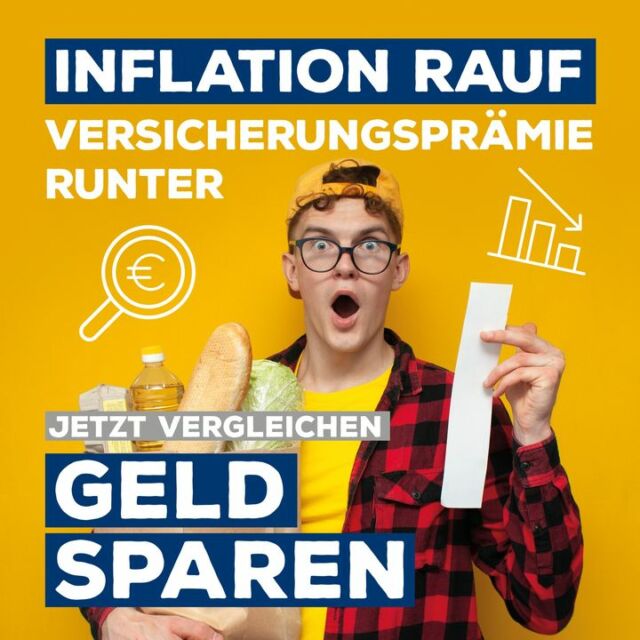 🚀💰 Geld sparen trotz steigender Inflation! 📈💸 

Machen Sie den Vergleich und sparen Sie bares Geld. 🔄🔍 Wir schauen für Sie ganz genau hin, vergleichen Ihre Versicherungen und sichern Ihnen die besten Deals. 📉💶 

Melde Sie sich bei uns unter 0316 297 444 und vereinbaren Sie noch heute einen Termin. Clever handeln und finanziellen Spielraum gewinnen! 💡🤑